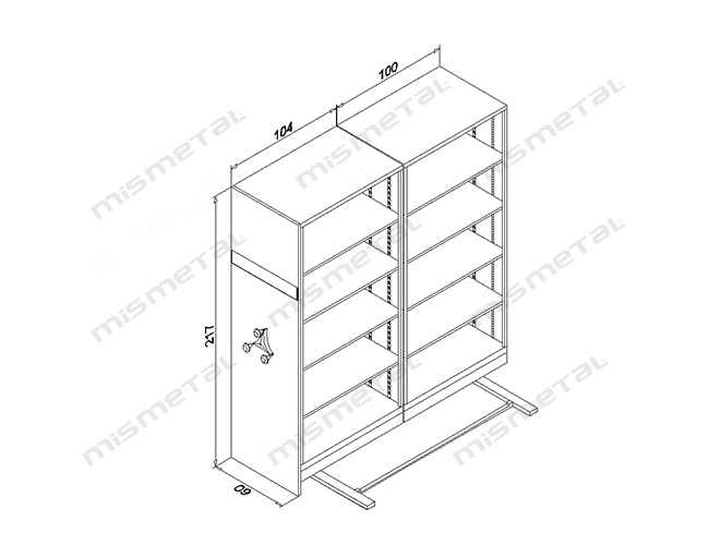 Double Flywheel, Without Door Archive System teknik