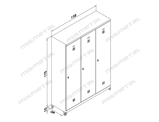 3 Door Locker teknik