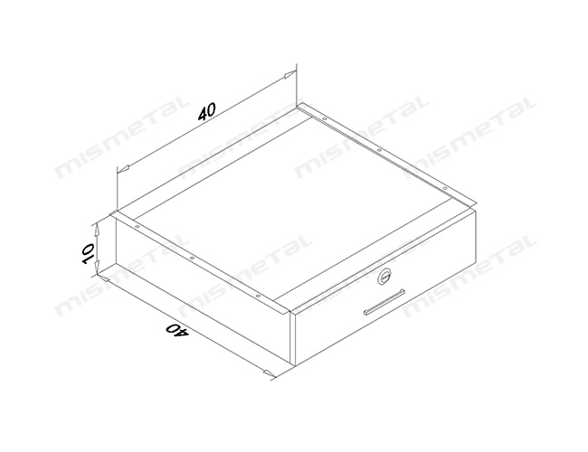 4 Bölmeli Para Çekmecesi teknik