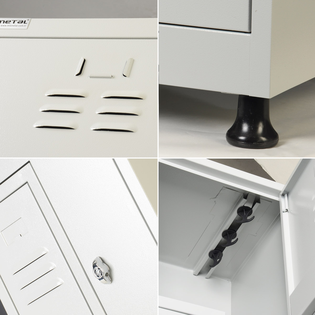 4 Door - Flush Door Z Type Locker teknik