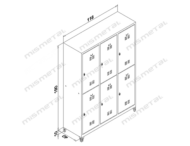 6 Door - Flush Door Locker teknik
