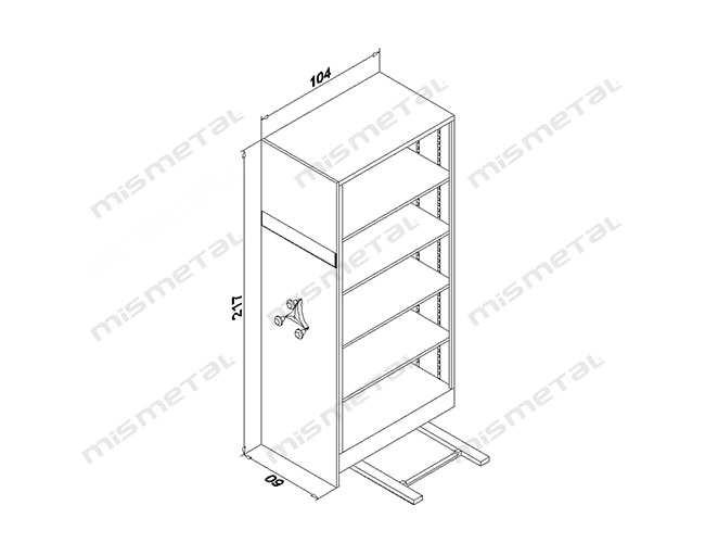 Single Flywheel, Without Door Archive System teknik