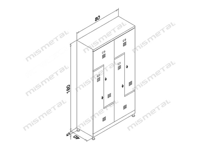 4-Door - Z Type Locker teknik